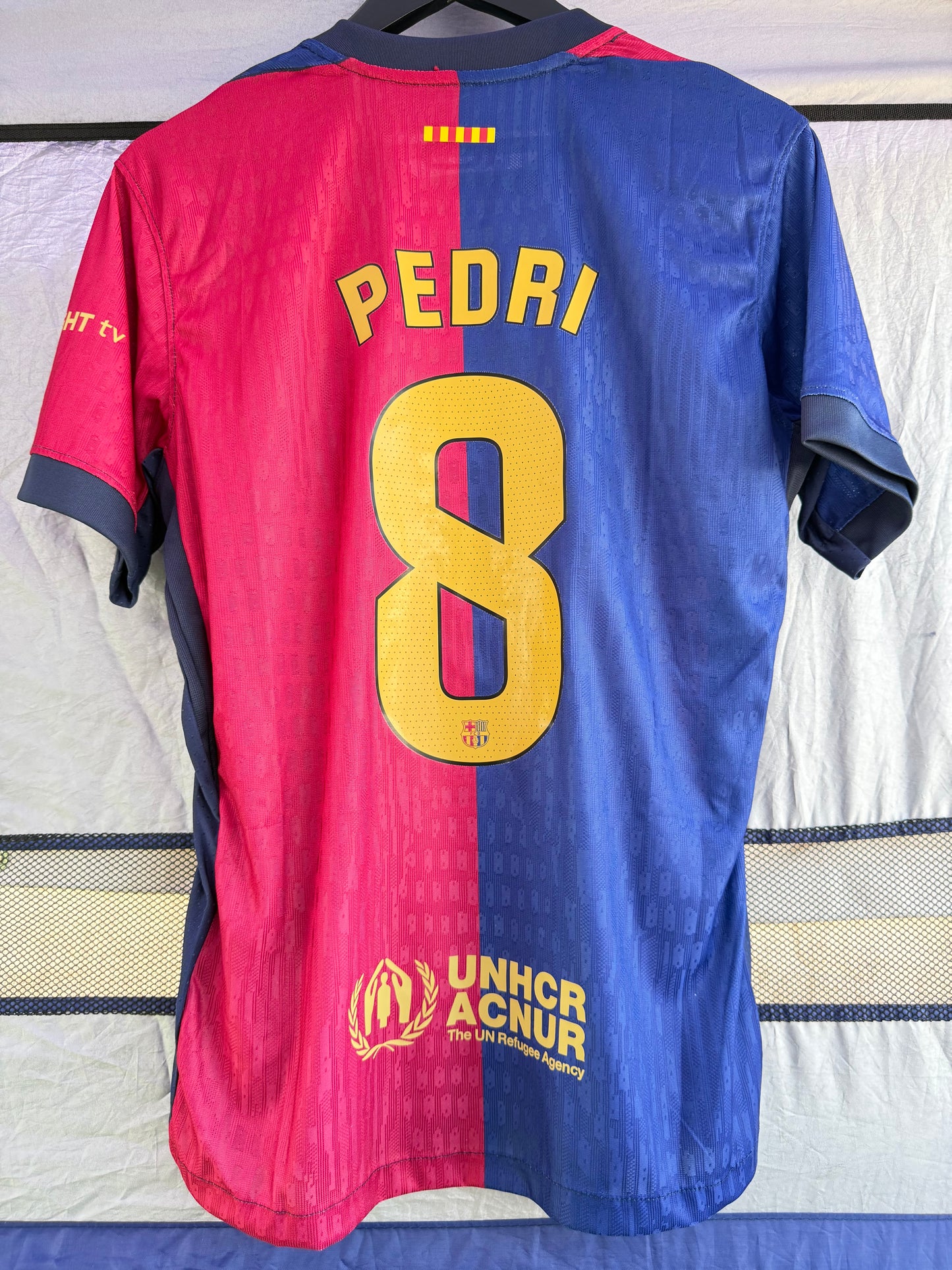 Barcelona 2024/25 Home Player Version - PEDRI 8